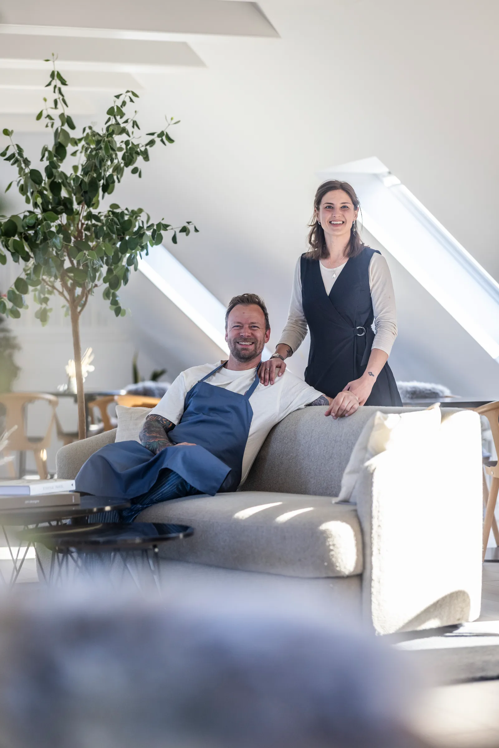 Madeleine Tejnby und Christian Milling — Allinge Badehotel
